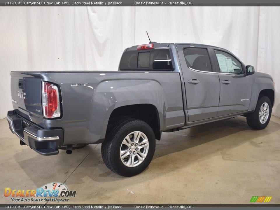 2019 GMC Canyon SLE Crew Cab 4WD Satin Steel Metallic / Jet Black Photo #2