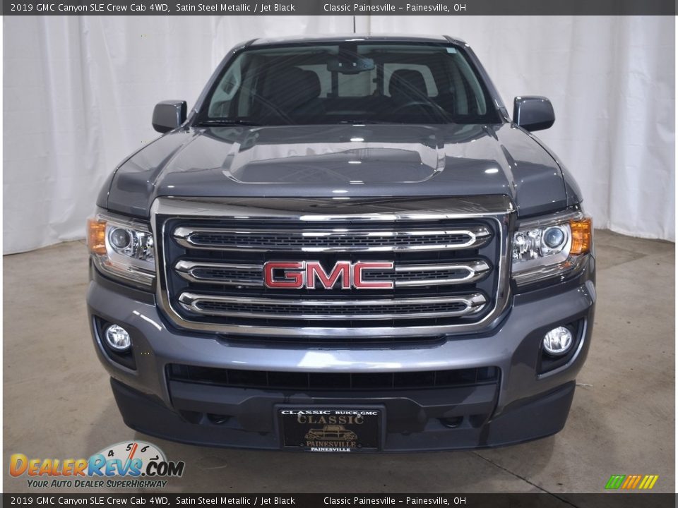 2019 GMC Canyon SLE Crew Cab 4WD Satin Steel Metallic / Jet Black Photo #4