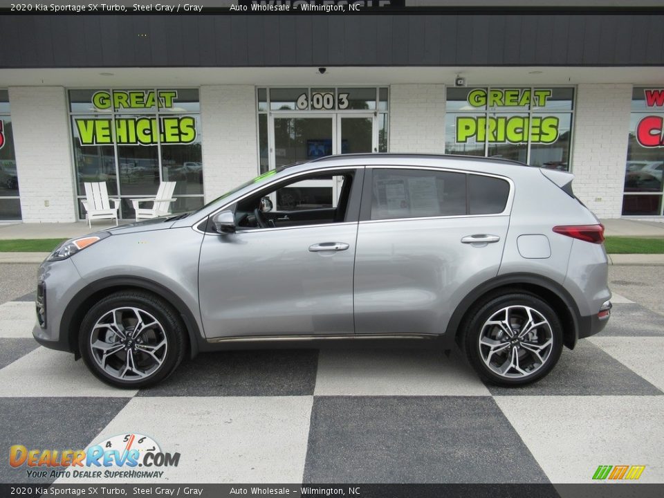 2020 Kia Sportage SX Turbo Steel Gray / Gray Photo #1