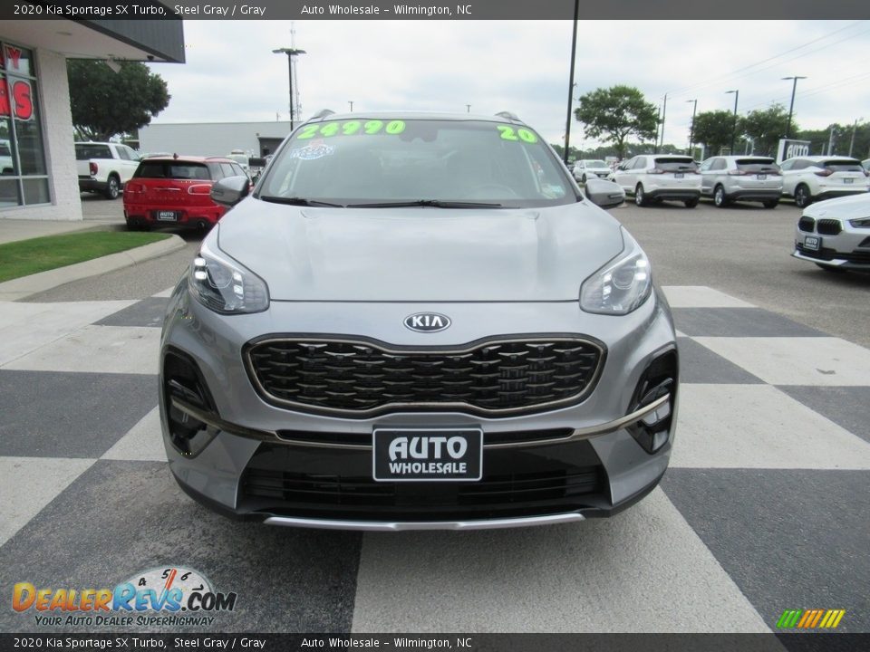 2020 Kia Sportage SX Turbo Steel Gray / Gray Photo #2