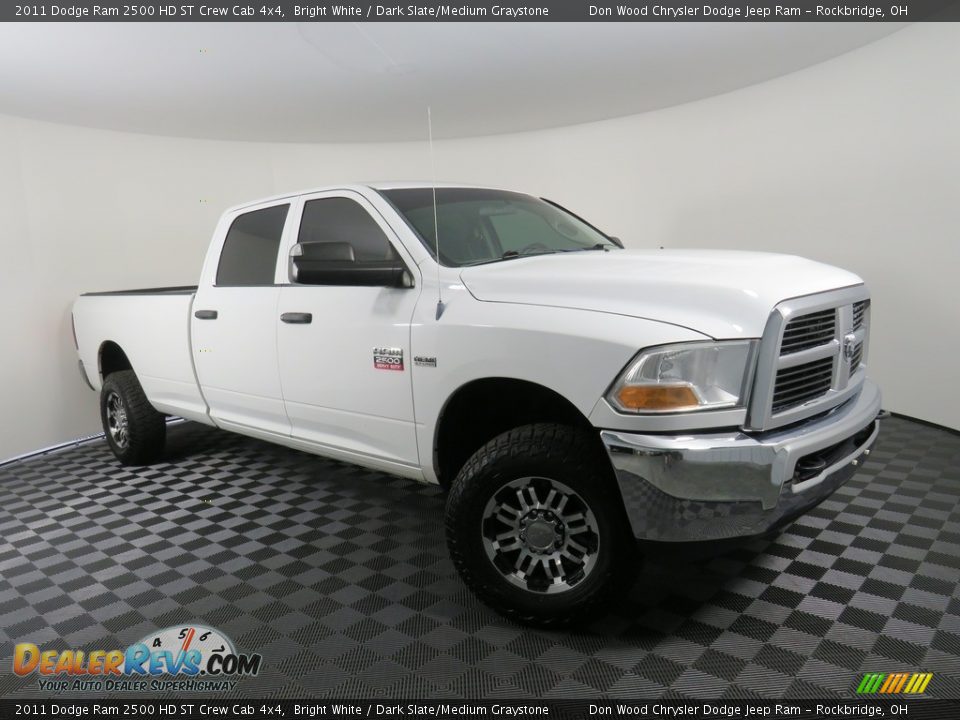 2011 Dodge Ram 2500 HD ST Crew Cab 4x4 Bright White / Dark Slate/Medium Graystone Photo #2