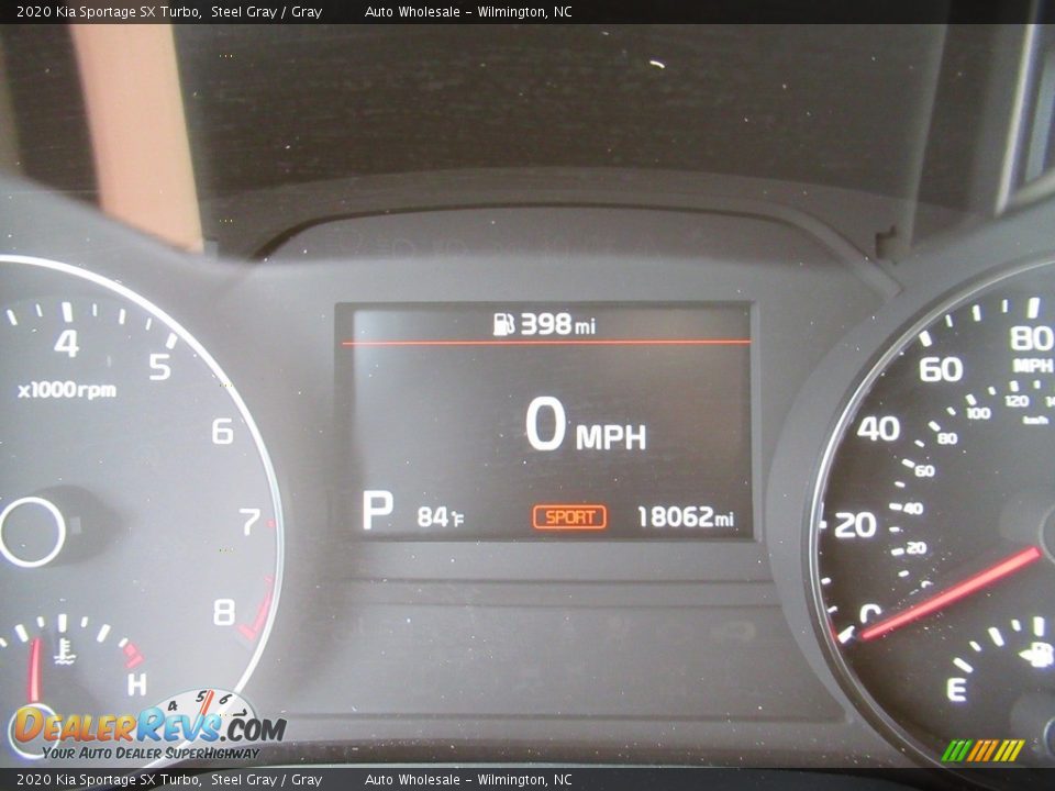 2020 Kia Sportage SX Turbo Steel Gray / Gray Photo #15