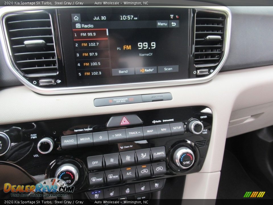 2020 Kia Sportage SX Turbo Steel Gray / Gray Photo #17