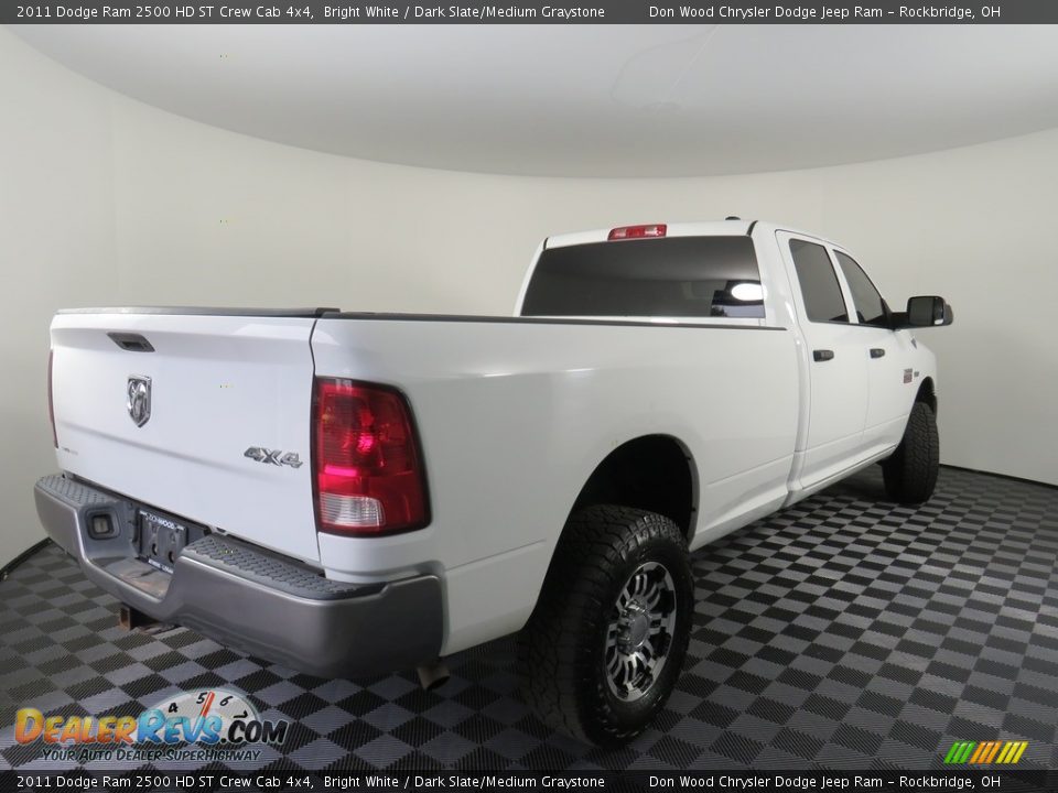 2011 Dodge Ram 2500 HD ST Crew Cab 4x4 Bright White / Dark Slate/Medium Graystone Photo #14
