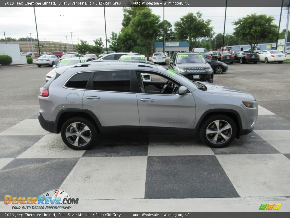 2019 Jeep Cherokee Limited Billet Silver Metallic / Black/Ski Grey Photo #3