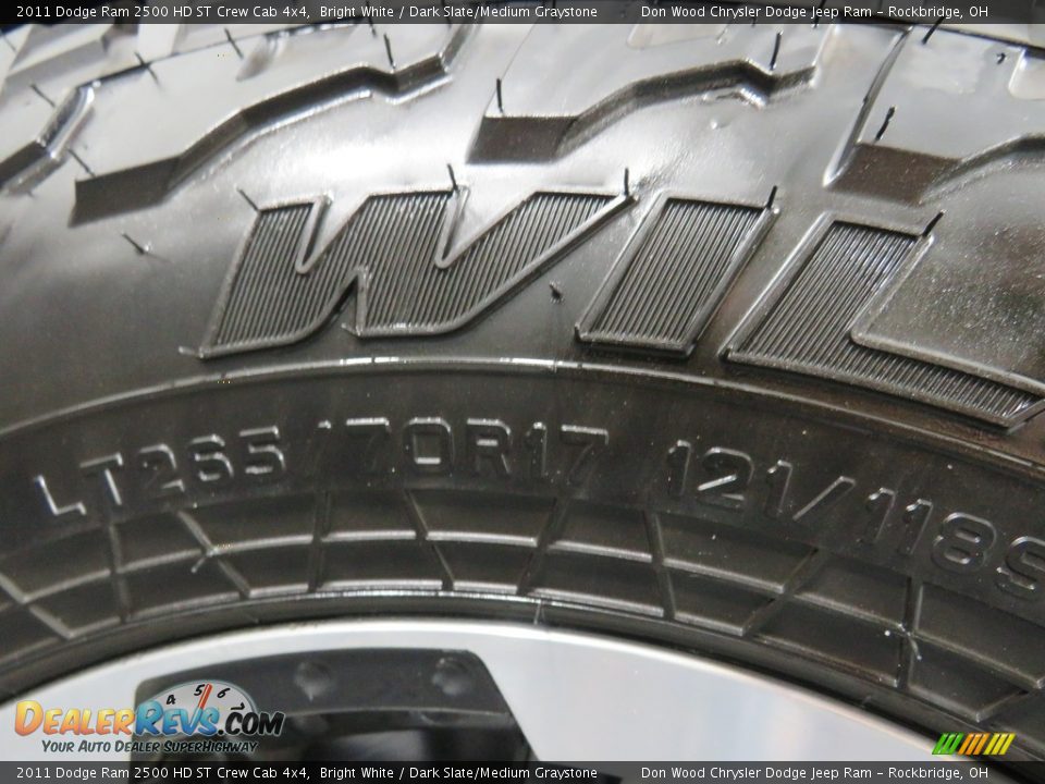 2011 Dodge Ram 2500 HD ST Crew Cab 4x4 Bright White / Dark Slate/Medium Graystone Photo #16