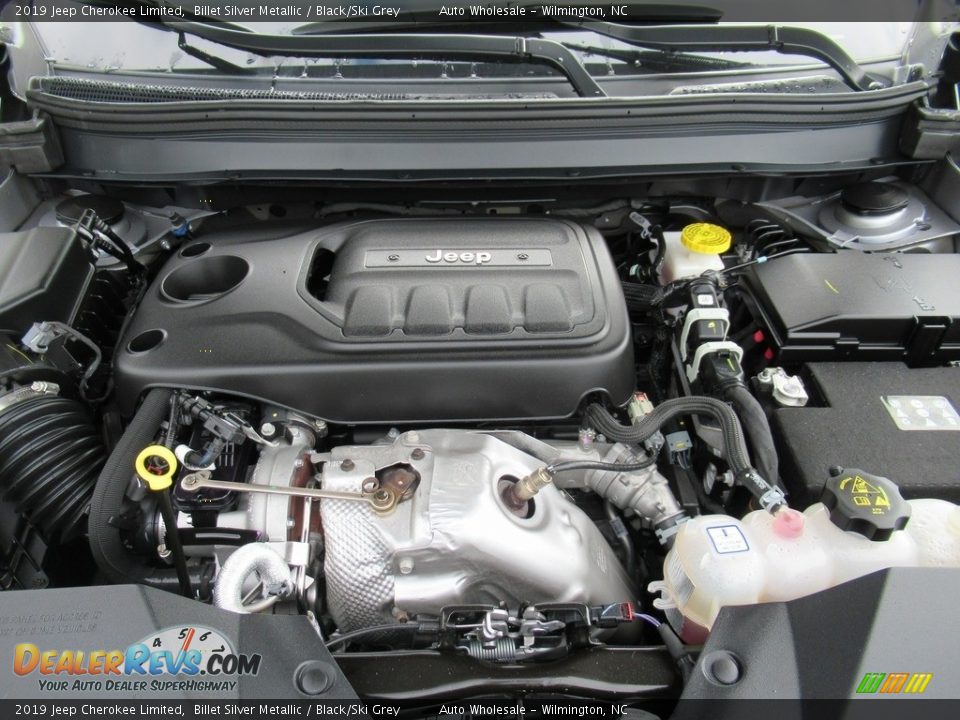 2019 Jeep Cherokee Limited Billet Silver Metallic / Black/Ski Grey Photo #6