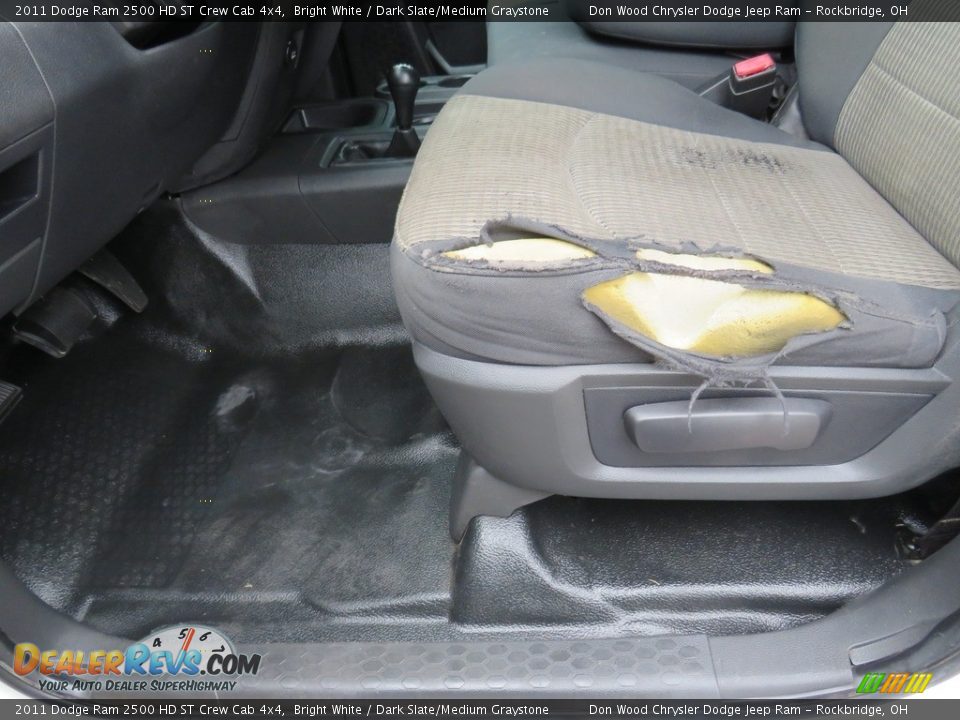 2011 Dodge Ram 2500 HD ST Crew Cab 4x4 Bright White / Dark Slate/Medium Graystone Photo #19