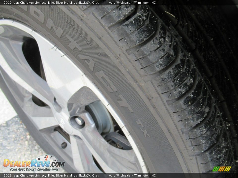 2019 Jeep Cherokee Limited Billet Silver Metallic / Black/Ski Grey Photo #8