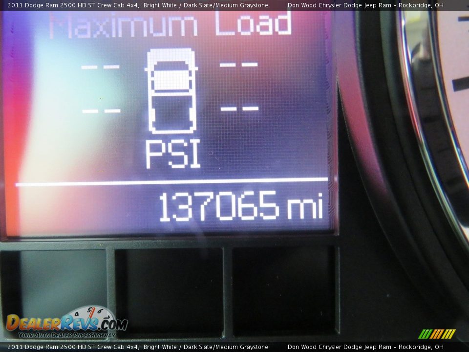 2011 Dodge Ram 2500 HD ST Crew Cab 4x4 Bright White / Dark Slate/Medium Graystone Photo #21