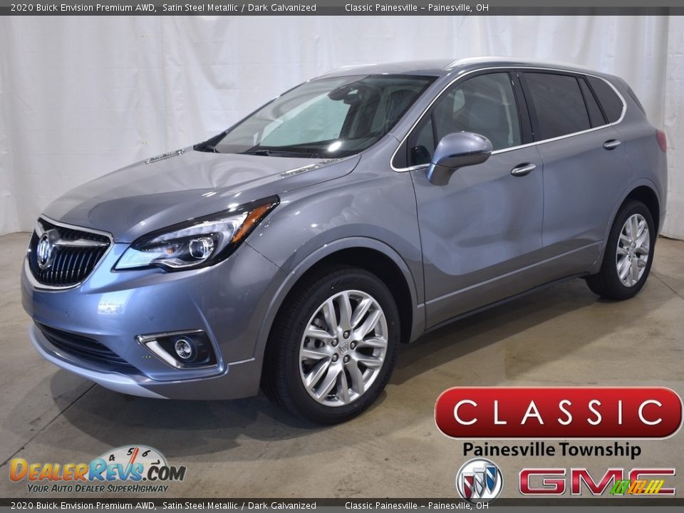 2020 Buick Envision Premium AWD Satin Steel Metallic / Dark Galvanized Photo #1