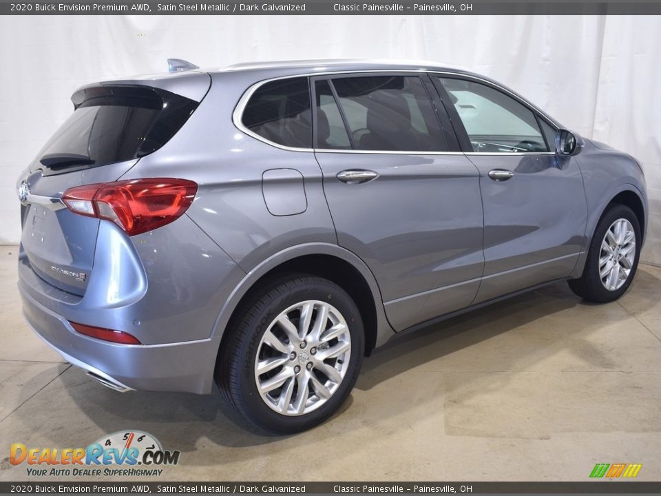 2020 Buick Envision Premium AWD Satin Steel Metallic / Dark Galvanized Photo #2