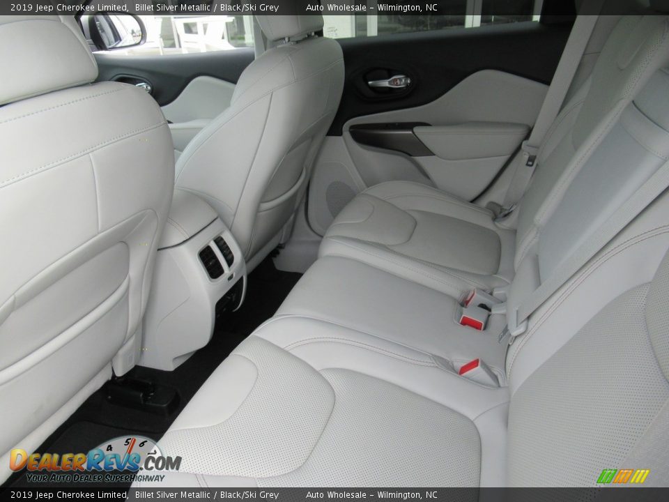2019 Jeep Cherokee Limited Billet Silver Metallic / Black/Ski Grey Photo #13