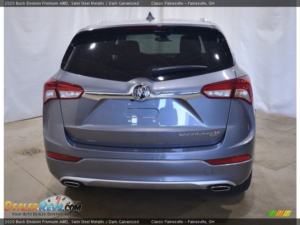 2020 Buick Envision Premium AWD Satin Steel Metallic / Dark Galvanized Photo #3
