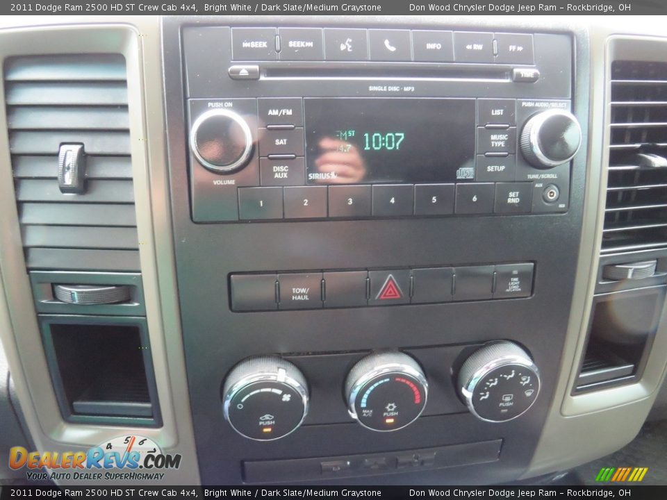 2011 Dodge Ram 2500 HD ST Crew Cab 4x4 Bright White / Dark Slate/Medium Graystone Photo #26