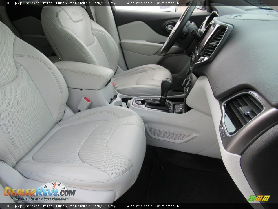 2019 Jeep Cherokee Limited Billet Silver Metallic / Black/Ski Grey Photo #14