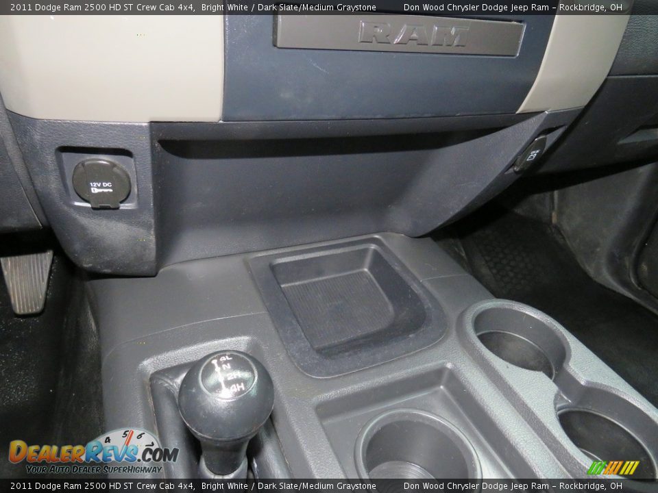 2011 Dodge Ram 2500 HD ST Crew Cab 4x4 Bright White / Dark Slate/Medium Graystone Photo #27