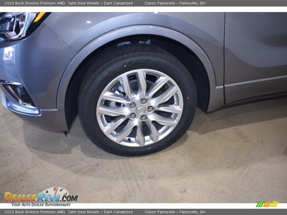 2020 Buick Envision Premium AWD Satin Steel Metallic / Dark Galvanized Photo #5
