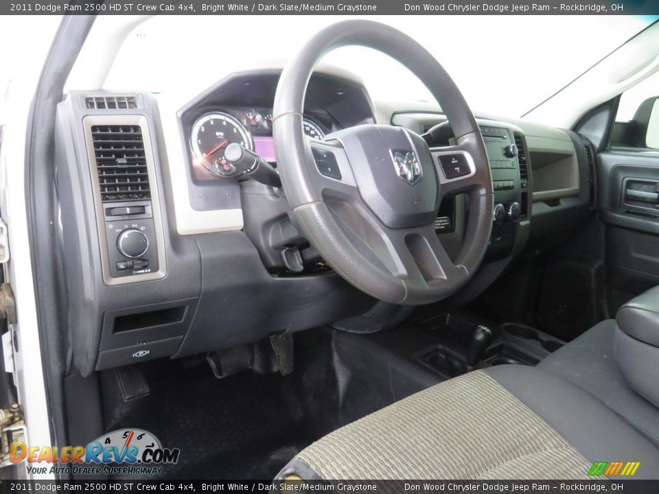 2011 Dodge Ram 2500 HD ST Crew Cab 4x4 Bright White / Dark Slate/Medium Graystone Photo #29