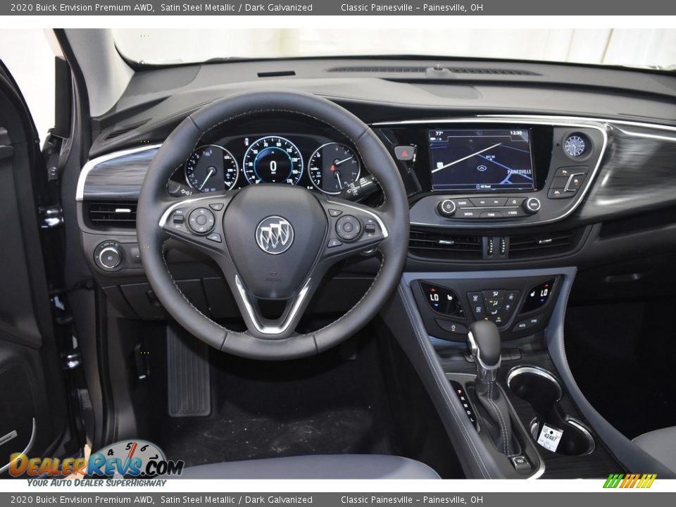 2020 Buick Envision Premium AWD Satin Steel Metallic / Dark Galvanized Photo #8