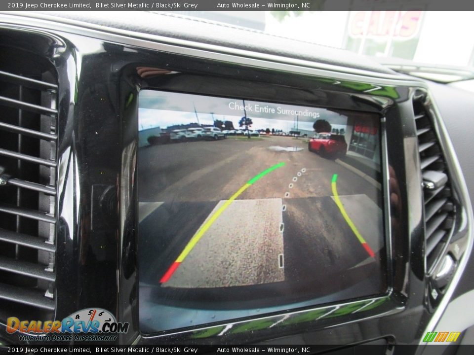 2019 Jeep Cherokee Limited Billet Silver Metallic / Black/Ski Grey Photo #19