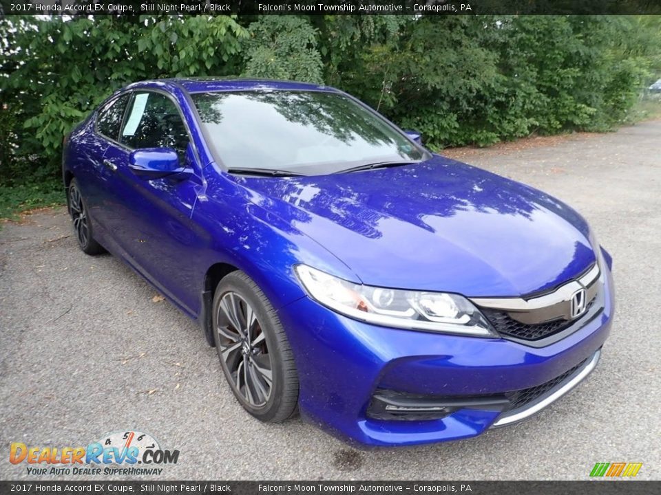 2017 Honda Accord EX Coupe Still Night Pearl / Black Photo #4