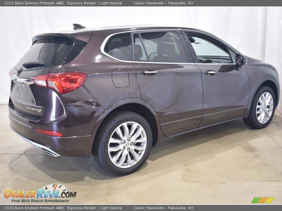 2020 Buick Envision Premium AWD Espresso Metallic / Light Neutral Photo #2