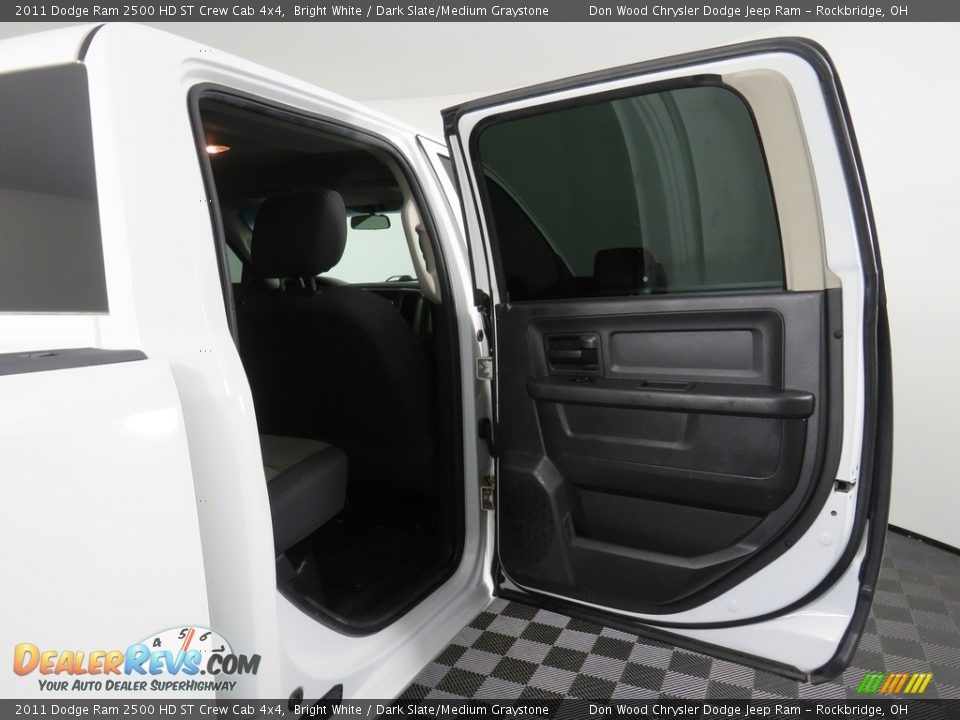 2011 Dodge Ram 2500 HD ST Crew Cab 4x4 Bright White / Dark Slate/Medium Graystone Photo #34