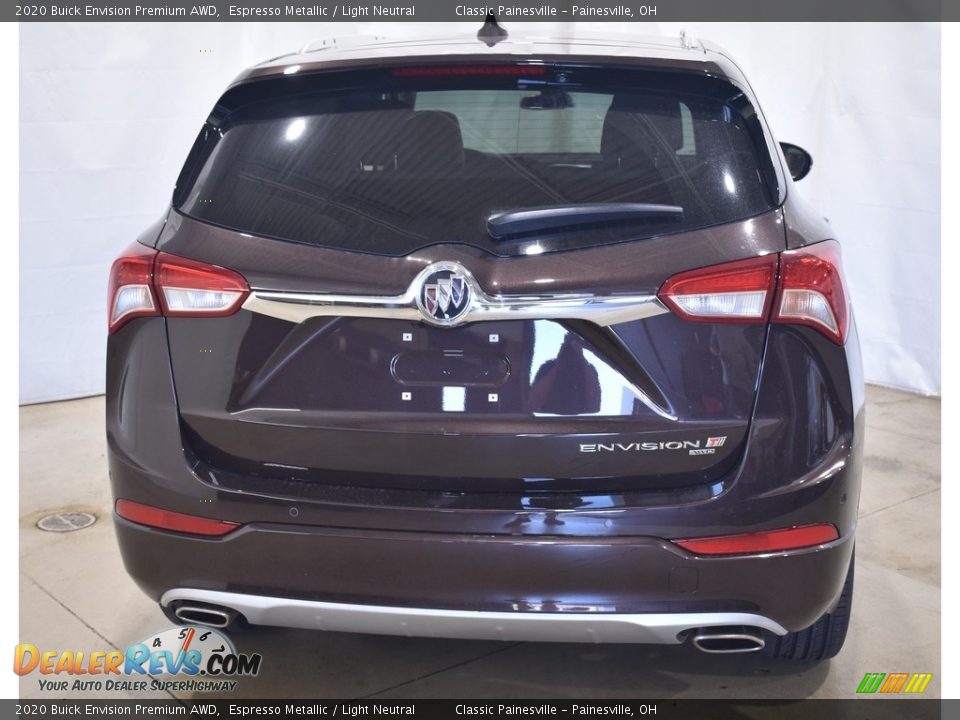 2020 Buick Envision Premium AWD Espresso Metallic / Light Neutral Photo #3