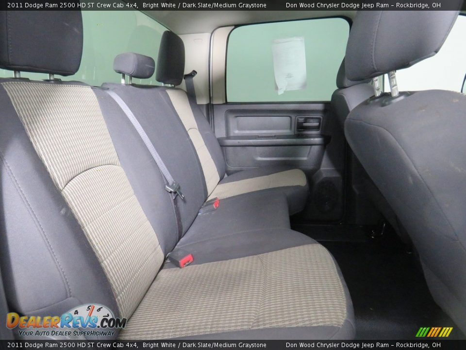 2011 Dodge Ram 2500 HD ST Crew Cab 4x4 Bright White / Dark Slate/Medium Graystone Photo #35