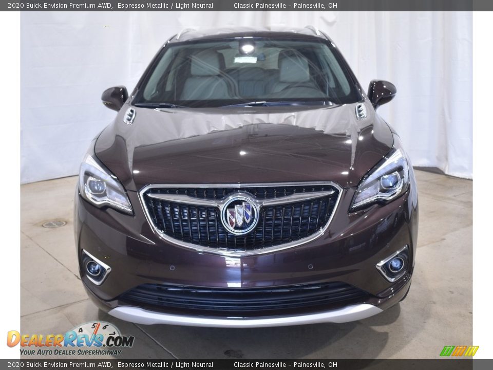 2020 Buick Envision Premium AWD Espresso Metallic / Light Neutral Photo #4