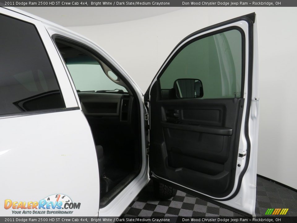 2011 Dodge Ram 2500 HD ST Crew Cab 4x4 Bright White / Dark Slate/Medium Graystone Photo #36