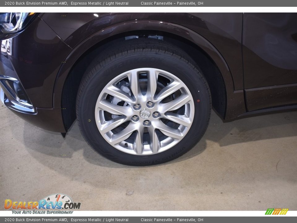2020 Buick Envision Premium AWD Espresso Metallic / Light Neutral Photo #5