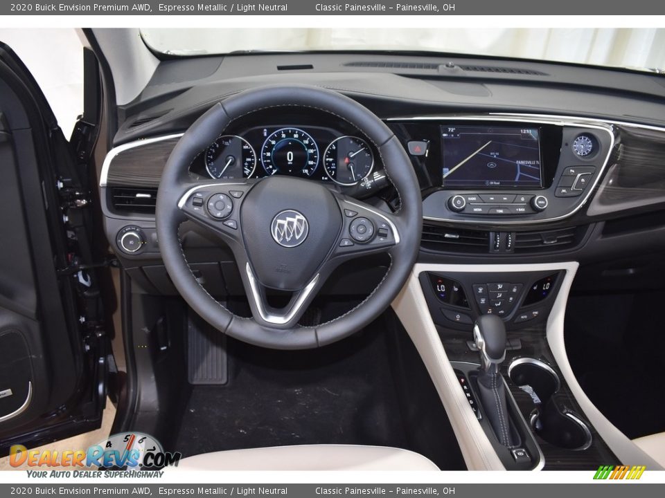 2020 Buick Envision Premium AWD Espresso Metallic / Light Neutral Photo #9
