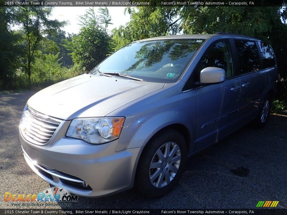 2015 Chrysler Town & Country Touring Billet Silver Metallic / Black/Light Graystone Photo #1