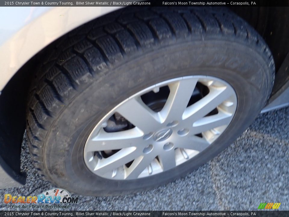 2015 Chrysler Town & Country Touring Billet Silver Metallic / Black/Light Graystone Photo #2