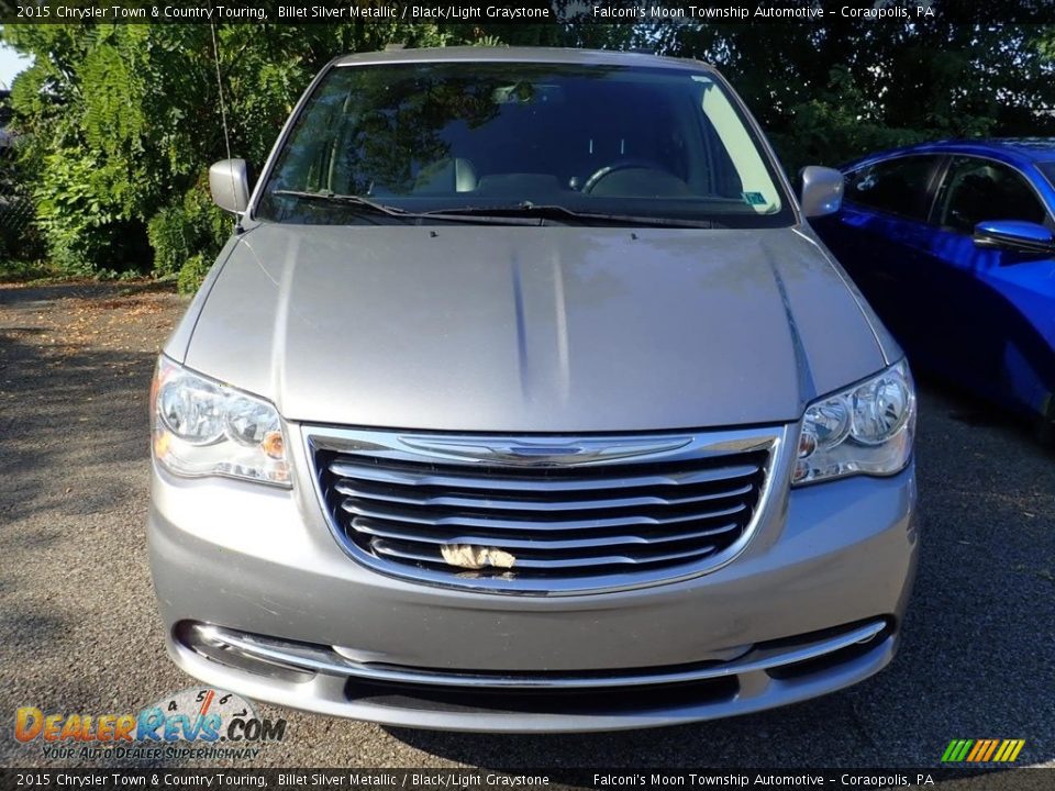 2015 Chrysler Town & Country Touring Billet Silver Metallic / Black/Light Graystone Photo #3