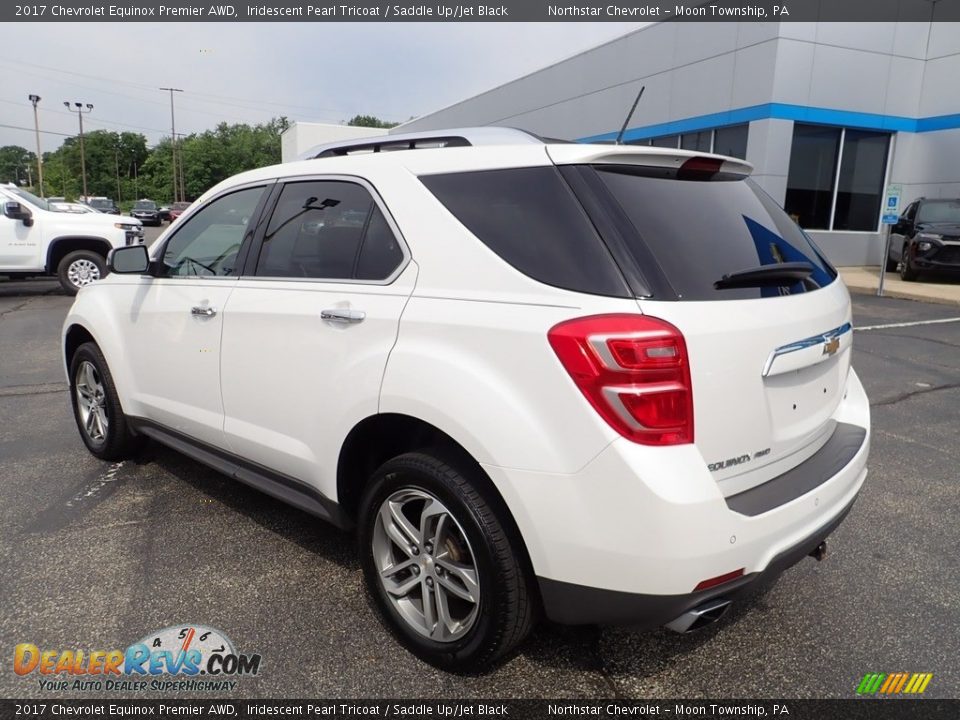 2017 Chevrolet Equinox Premier AWD Iridescent Pearl Tricoat / Saddle Up/Jet Black Photo #4