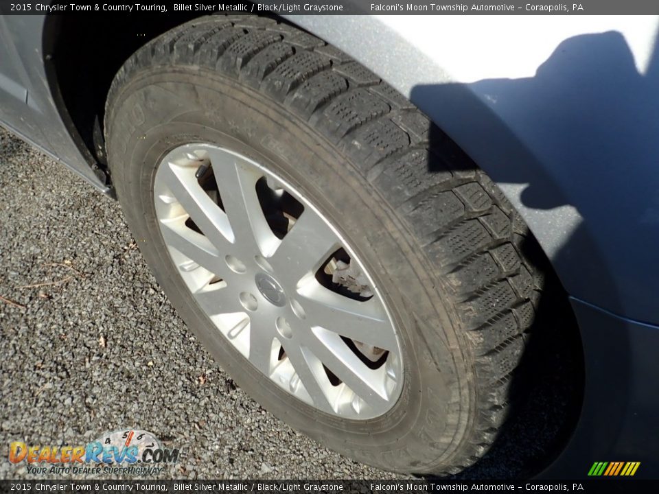 2015 Chrysler Town & Country Touring Billet Silver Metallic / Black/Light Graystone Photo #5