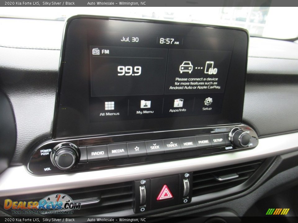 2020 Kia Forte LXS Silky Silver / Black Photo #17
