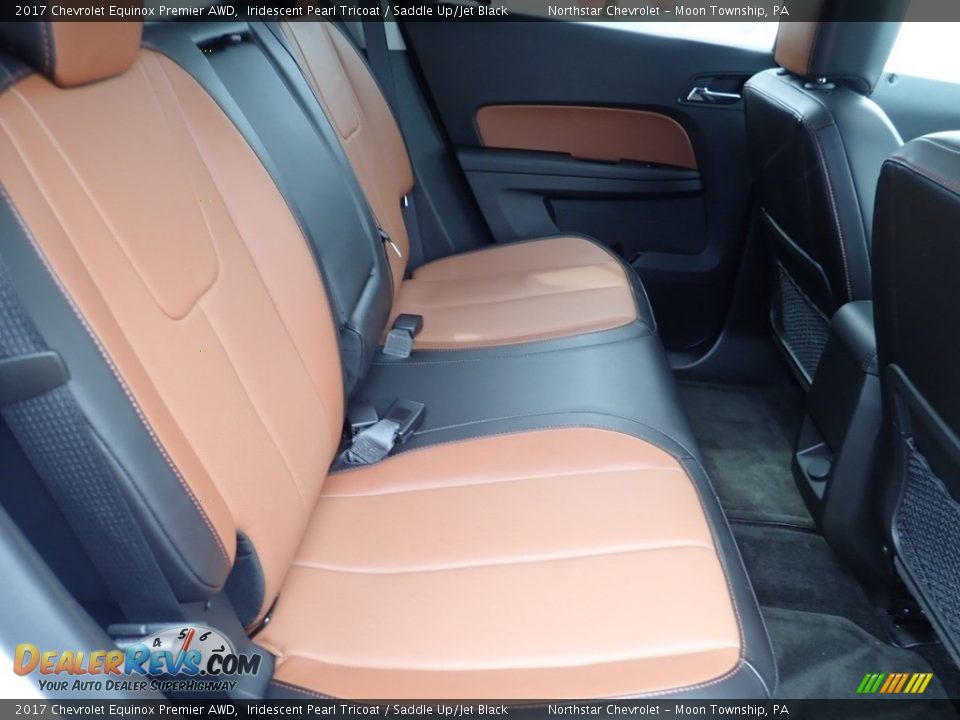 2017 Chevrolet Equinox Premier AWD Iridescent Pearl Tricoat / Saddle Up/Jet Black Photo #19