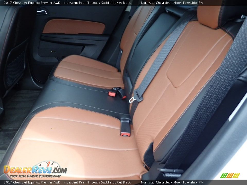2017 Chevrolet Equinox Premier AWD Iridescent Pearl Tricoat / Saddle Up/Jet Black Photo #21