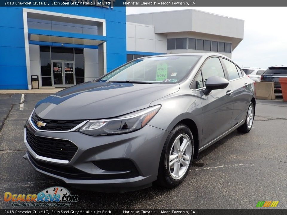 2018 Chevrolet Cruze LT Satin Steel Gray Metallic / Jet Black Photo #2