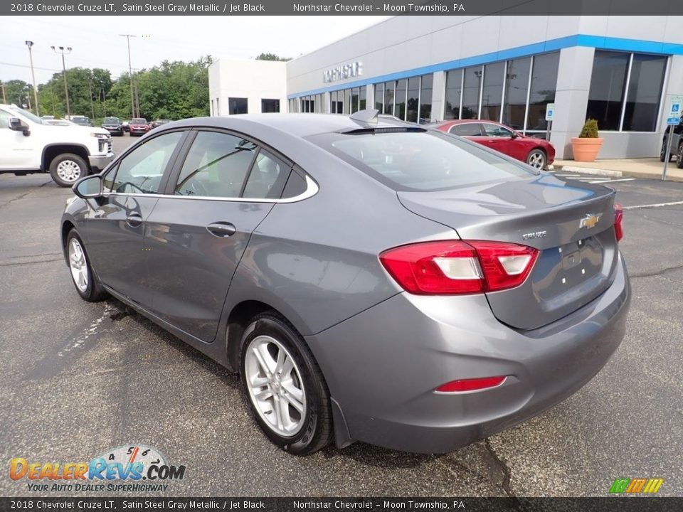 2018 Chevrolet Cruze LT Satin Steel Gray Metallic / Jet Black Photo #4