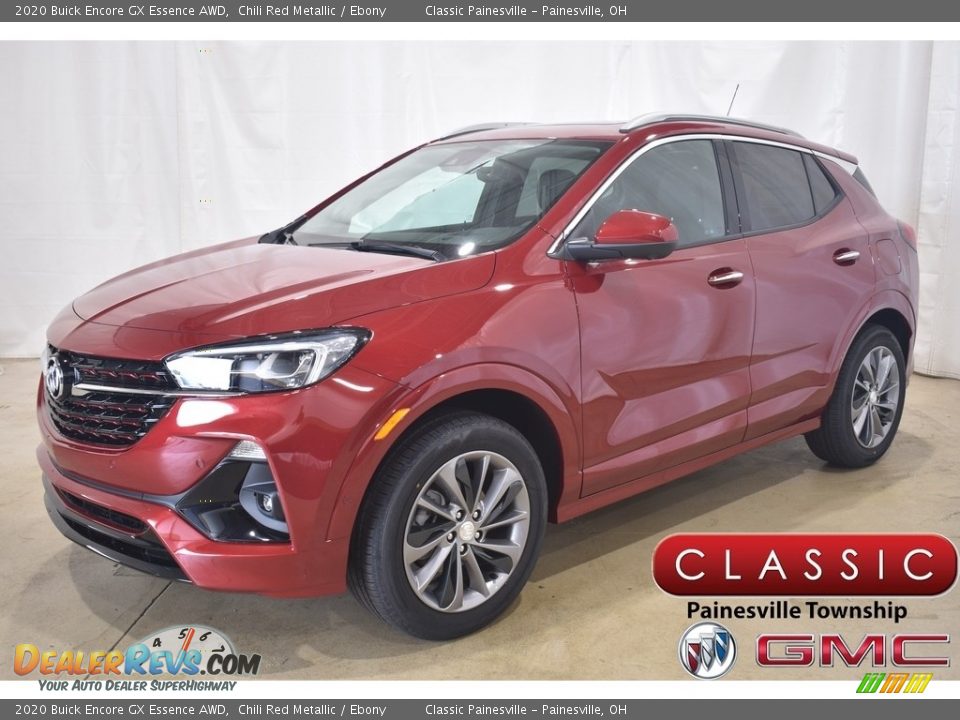 2020 Buick Encore GX Essence AWD Chili Red Metallic / Ebony Photo #1