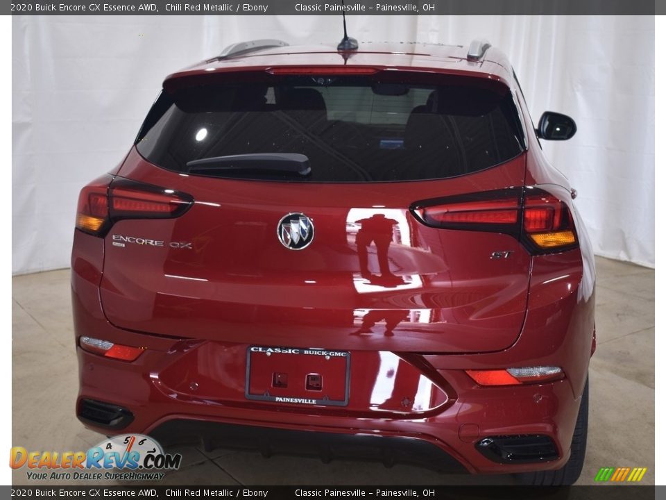 2020 Buick Encore GX Essence AWD Chili Red Metallic / Ebony Photo #3