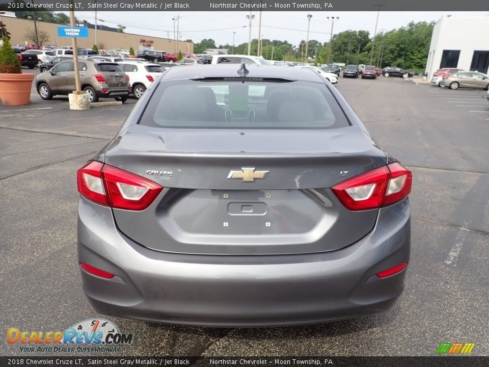 2018 Chevrolet Cruze LT Satin Steel Gray Metallic / Jet Black Photo #6