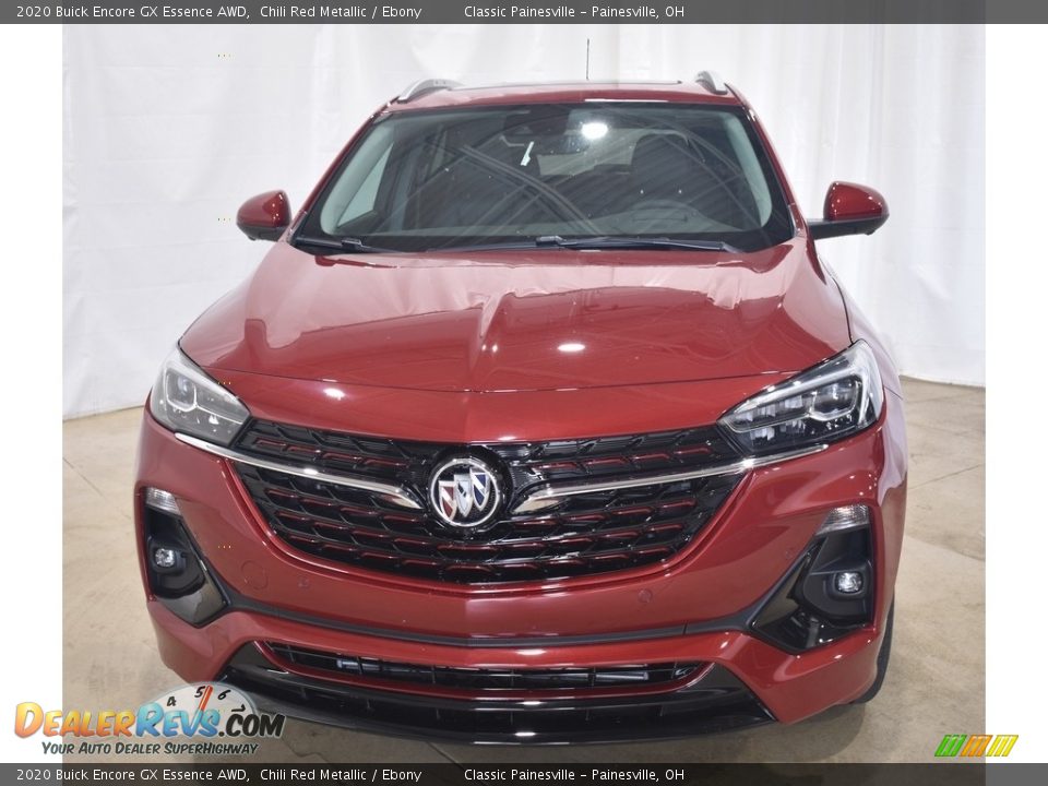 2020 Buick Encore GX Essence AWD Chili Red Metallic / Ebony Photo #4