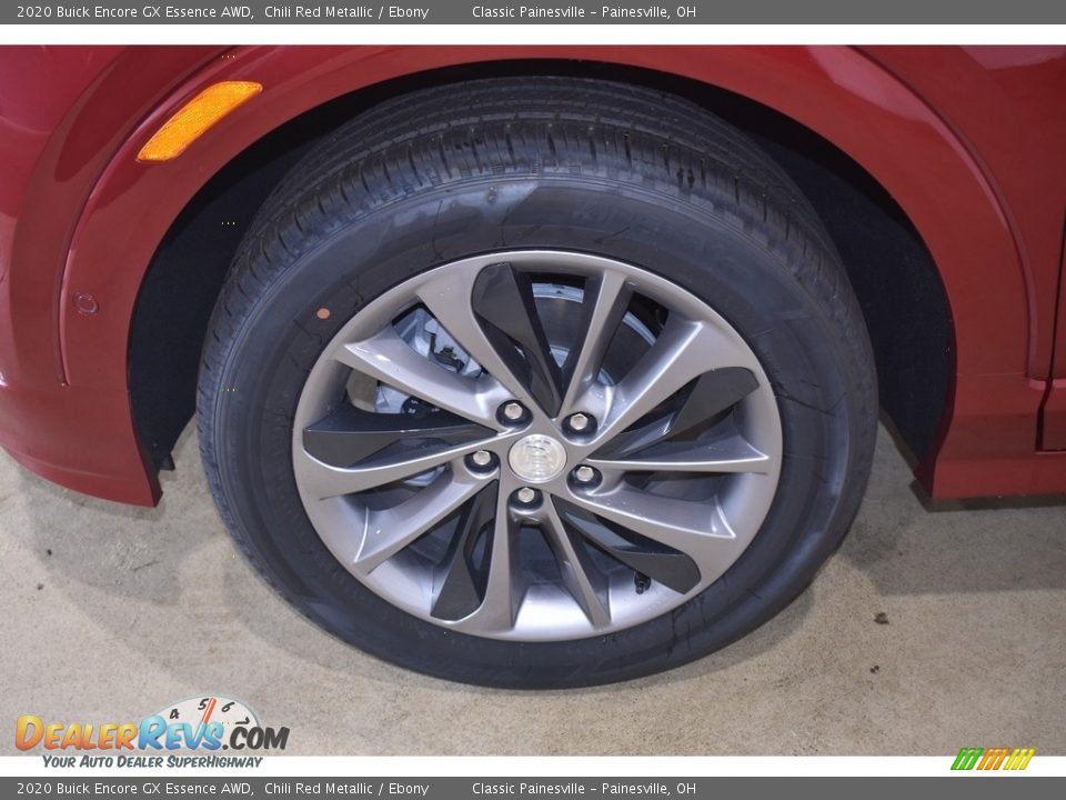 2020 Buick Encore GX Essence AWD Chili Red Metallic / Ebony Photo #5