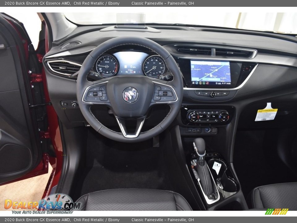 2020 Buick Encore GX Essence AWD Chili Red Metallic / Ebony Photo #9